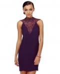 Plungecake Lace Purple Dress