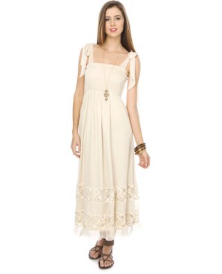 Sweetwater Beige Maxi Dress