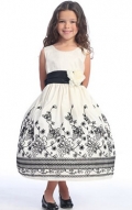 White Flower Girl Dress