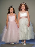 Colorful Fairy Sleeveless volume tulle Sequin Sash Flower Girl Dress fashion Design