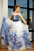 Floral Delight Evening Dress by MNM Couture