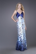 Cobalt Evening Long Dress by La Femme