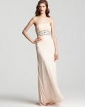 Studio SW by Sue Wong Embellished Empire Waist Gown