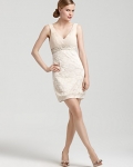Studio SW by Sue Wong Lace Bubble Skirt Dress