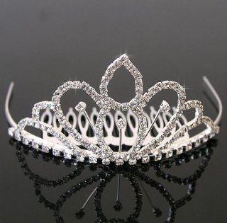 Gorgeous Alloy With Rhinestones Wedding Bridal Tiara