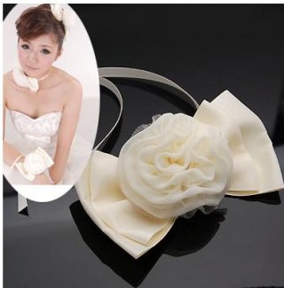 Gorgeous Tulle/ Polyester Wedding Bridal Flower/ Corsage/ Headpiece