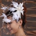 Gorgeous With Feather Wedding Bridal Headpiece