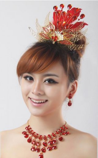 luxury bridal wedding headpieces