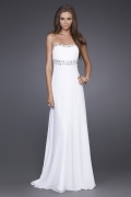 Chiffon Beaded Strapless Empire Hot Sell 2010 Evening Dress