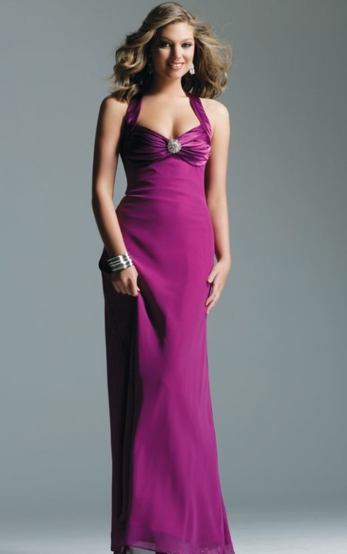 Chiffon Empire Sheath Floor Length Skirt Hot Sell Evening Dresse
