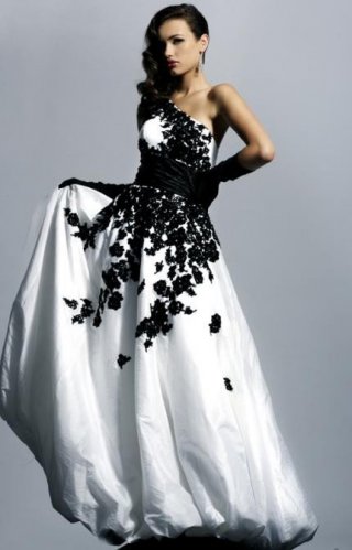 One shoulder Hot Sell Evening Dress