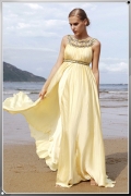 Aphrodite Golden Greek-Style Bridesmaid Dresses