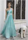 Ambassador Aqua Pageant Dress