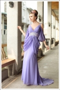 Purple Maiden Evening Dress-Final Sale