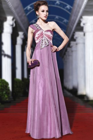 Faded Plum Sweetheart Pageant Dress