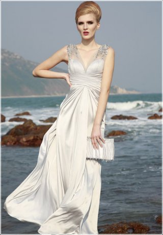 Seascapes Casual Wedding Gown