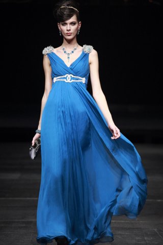 Royal Blue Majesty Formal Evening Gown