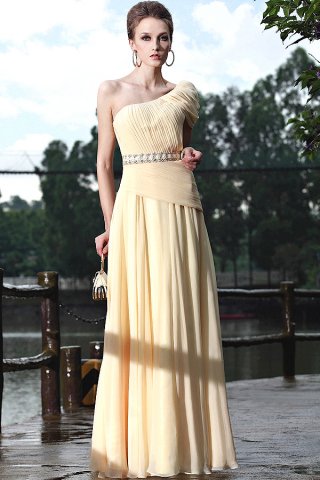 Couture Chiffon Faux Gown