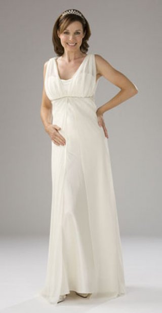 Silk Sophia Wedding Gown (Ivory)