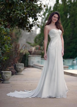 Savona Ivory Wedding Gown (Long)