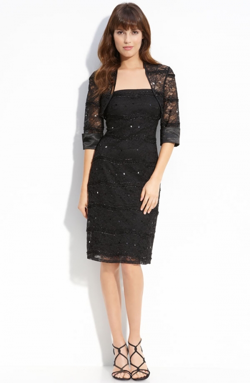 Lace Sheath & Bolero