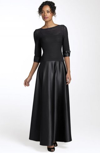 Illusion Bodice Dress