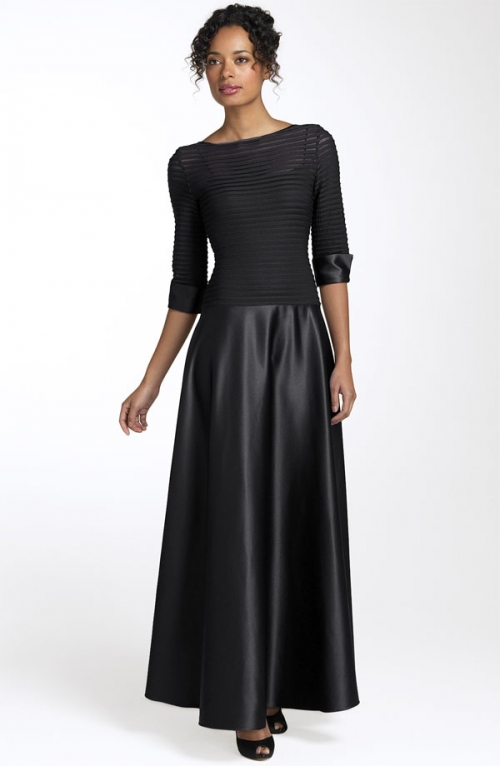 Illusion Bodice Dress