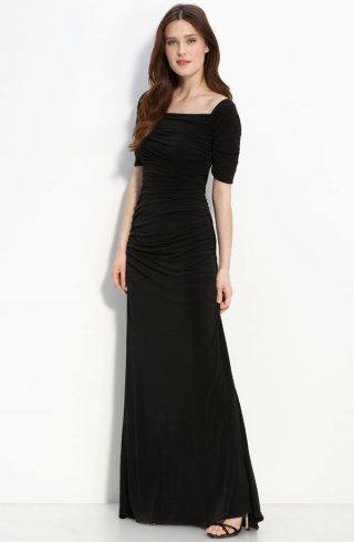Ruched Jersey Dress