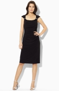 Jersey Sheath Dress