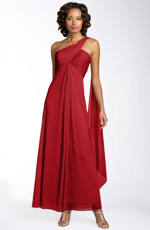 One Shoulder Gown