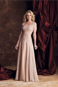 Luscious, Two Piece, Strapless A-line Mother of the Bride Dress