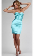 Short Strapless Dress