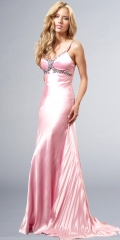 Illusion Back Prom Dresses