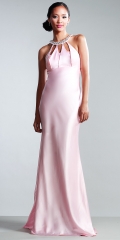 Satin Halter Evening Dresses