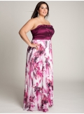 Simone Gown in Fuchsia