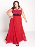 Estrella Gown in Red