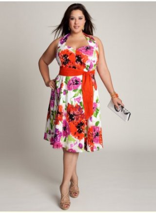 Vintage Floral Dress