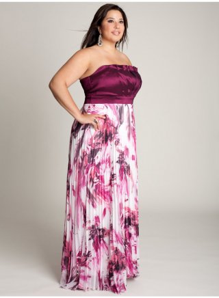 Simone Gown in Fuchsia