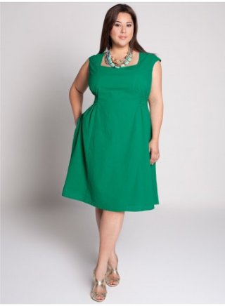 Emerald City Eyelet Dress