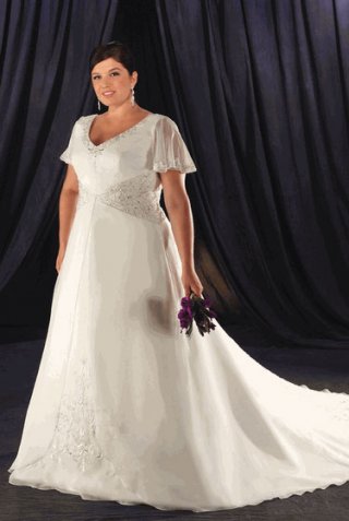 Plus Size Wedding Dresses plus057