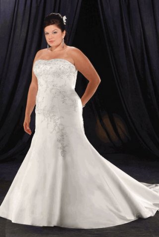 Plus Size Wedding Dresses plus055