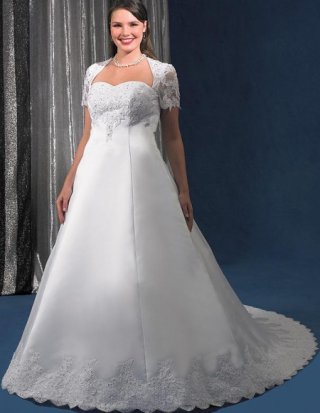Plus Size Wedding Dresses plus048