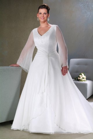 Plus Size Wedding Dresses plus046