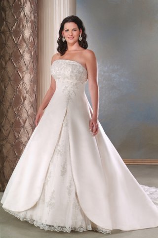 Plus Size Wedding Dresses plus040