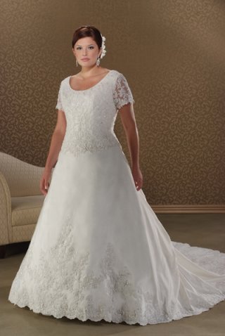 Plus Size Wedding Dresses plus039