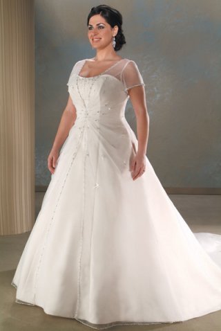 Plus Size Wedding Dresses plus020