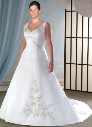 Plus Size Wedding Dresses plus030