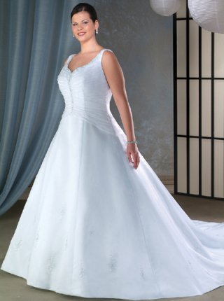 Plus Size Wedding Dresses plus029