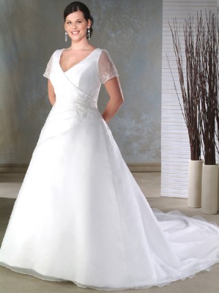 Plus Size Wedding Dresses plus027