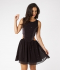 Lipsy Cut Out Jewelled Dress